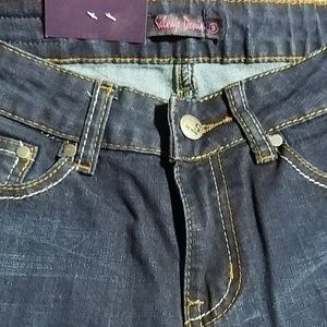 Salvaje Denim Indigo Blue skinny jeans size Small
